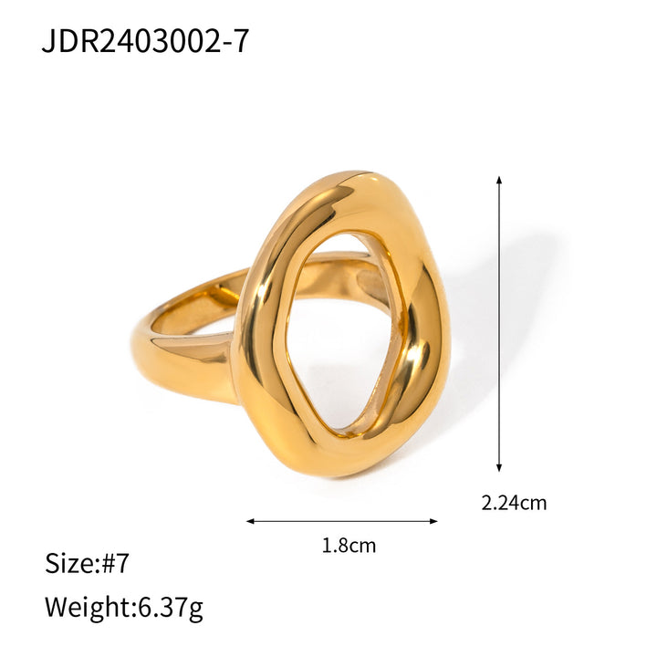 Nyra Bold Orbit Ring