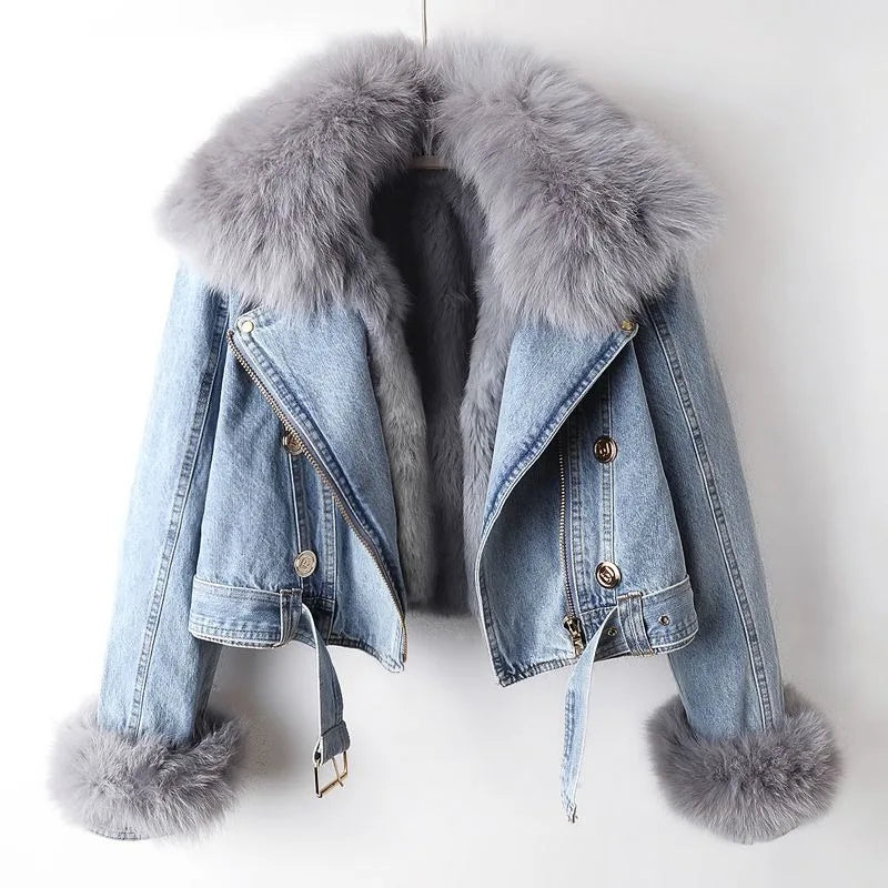 The Élise Denim Coat