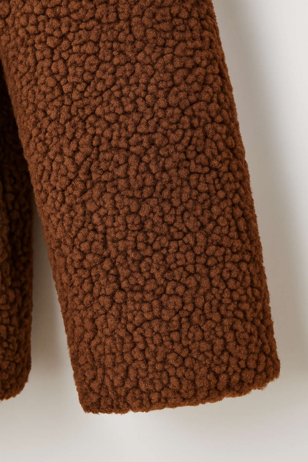 Women Double Breasted Teddy Coat